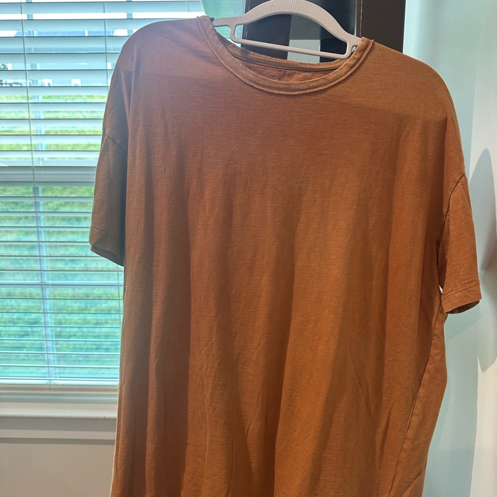 Aerie Burnt Orange Short Sleeve Tee
